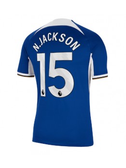 Chelsea Nicolas Jackson #15 Heimtrikot 2023-24 Kurzarm